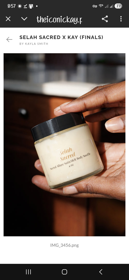 Her Sacred Allure SatinMelt Body Souffle'™
