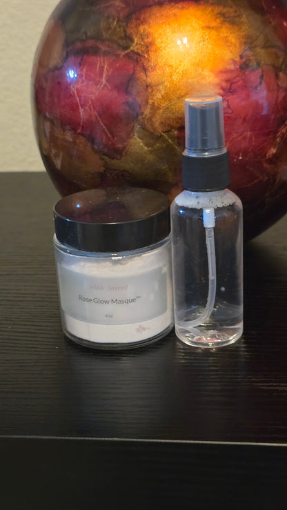 Selah Sacred™ Rose Veil Face Mask