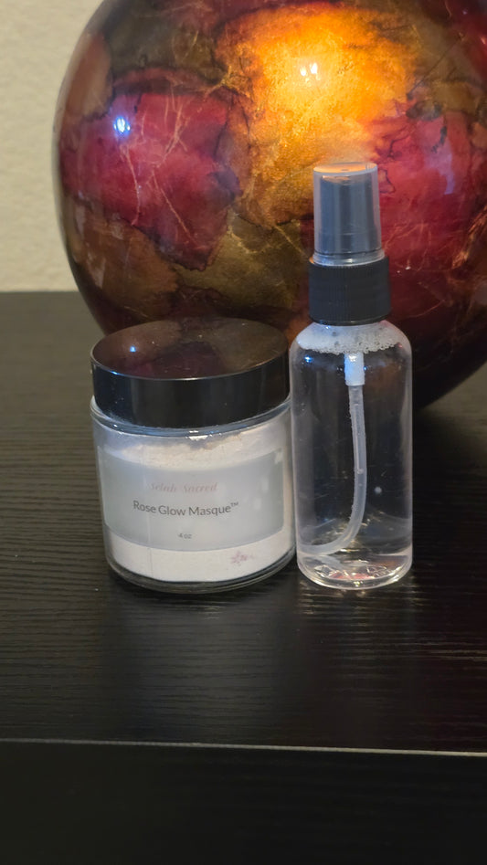 Selah Sacred™ Rose Veil Face Mask