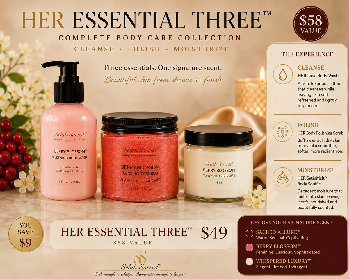 HER Essential Three™ | Complete Body Care Collection